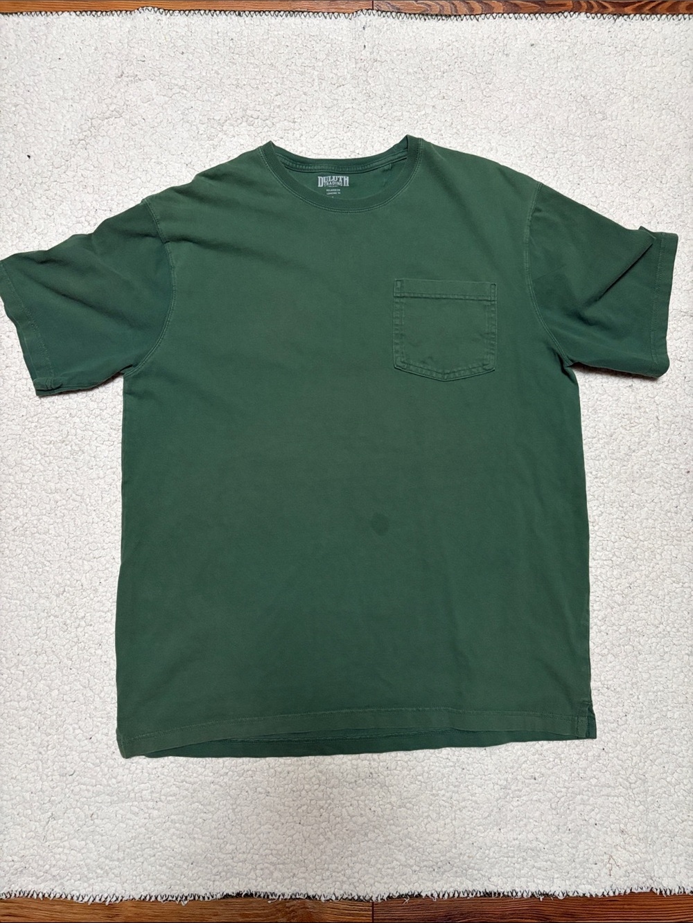 Forest Green Short Sleeve Pocket Tee